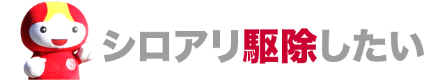 シロアリ駆除したい